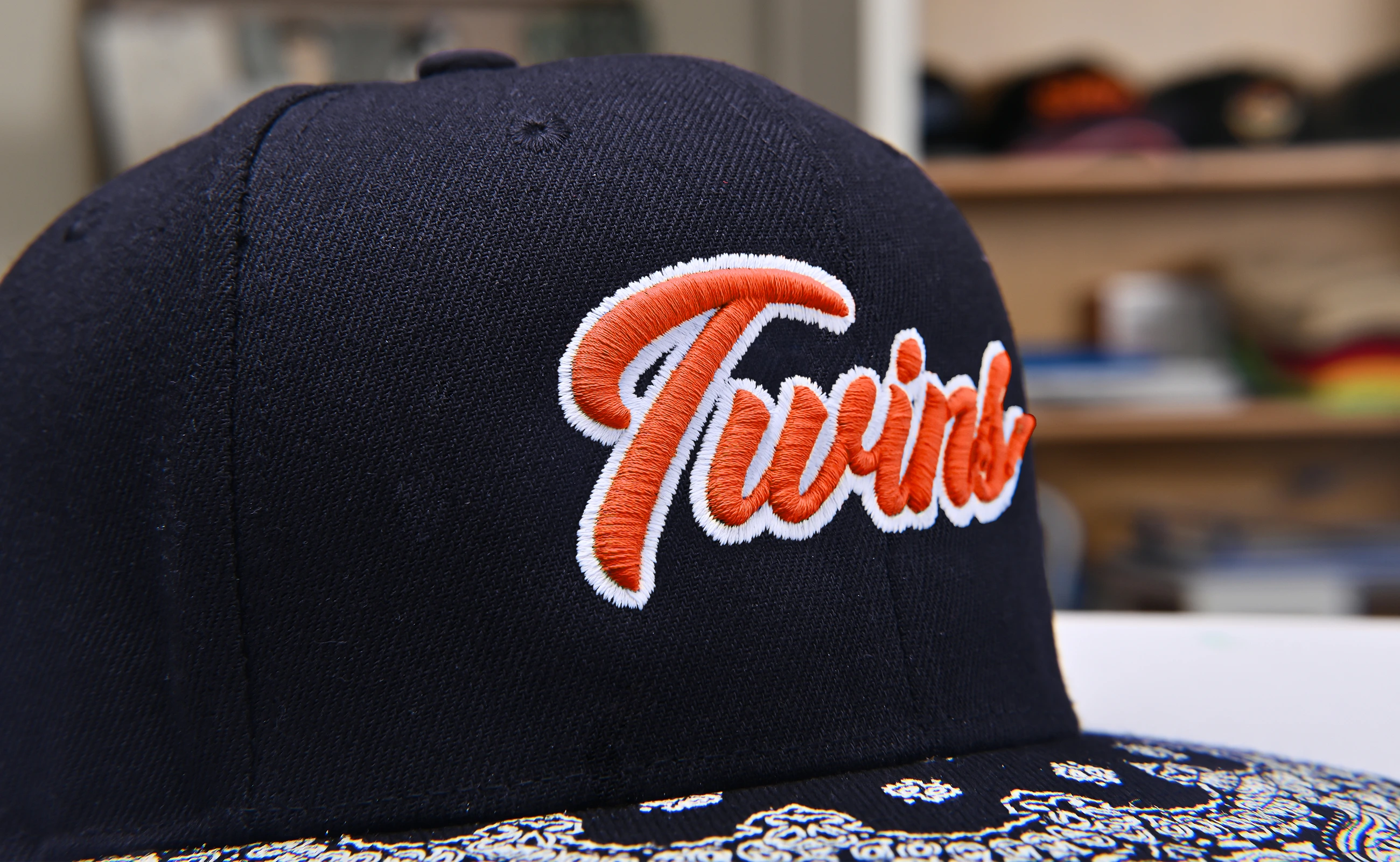 High-quality 3mm foam hat embroidery achieved with BAi embroidery machine. 3mm foam hat embroidery on a BAi embroidery machine.