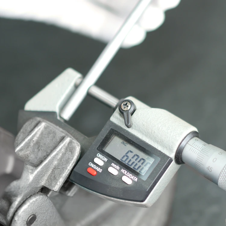 Component quality inspection for EOC05 embroidery machine.
