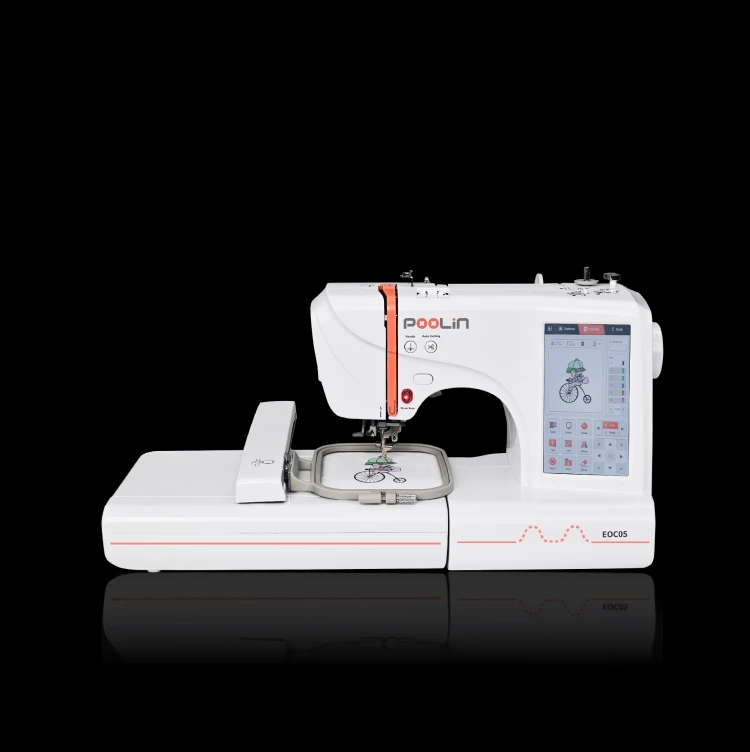 home embroidery machine Electric control panel function overview Home embroidery electromechanical control panel for Poolin EOC05