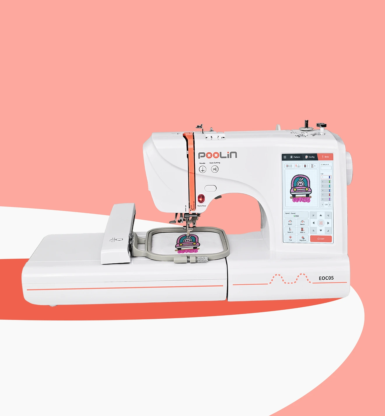 Distributor support services for PooLin embroidery machine partners.