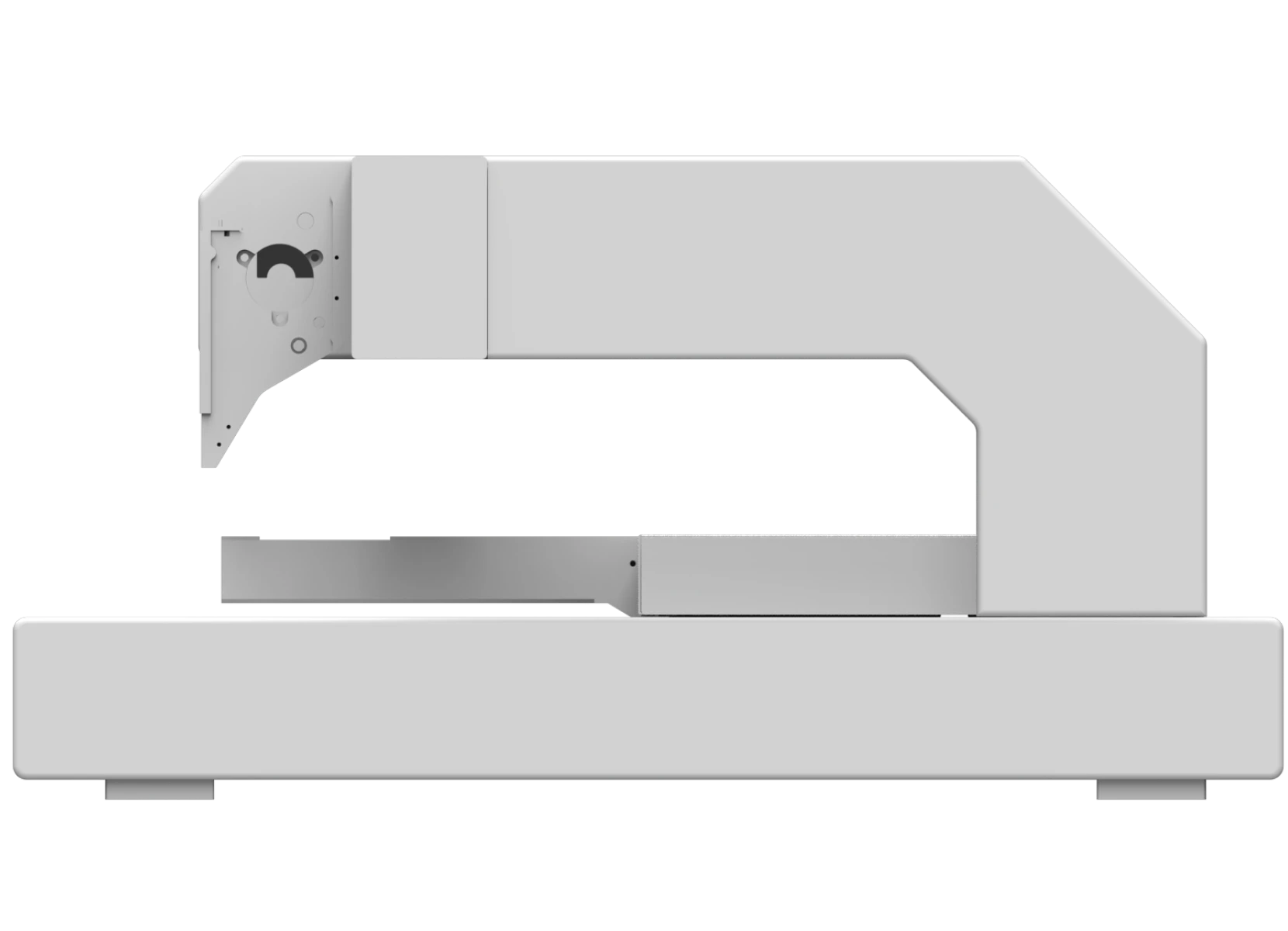 THE VISION Side view of the mold, demonstrating its sleek profile and durability.